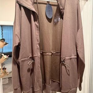 BUY 2 GET 2 FREE! Women's Taupe Jacket
